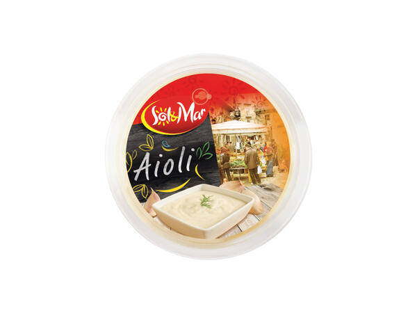 AIOLI STUDENÁ OMÁČKA S ČESNEKEM