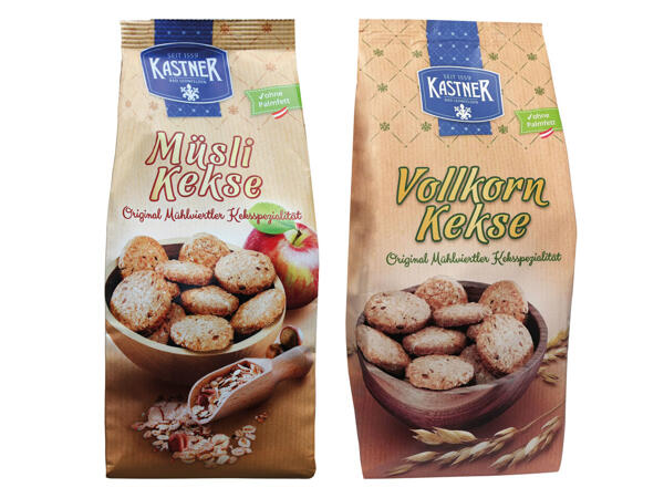 Kastner Vollkorn Kekse oder Müsli Kekse