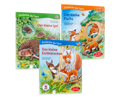 Pappbilderbuch „Entdecke die Tiere"