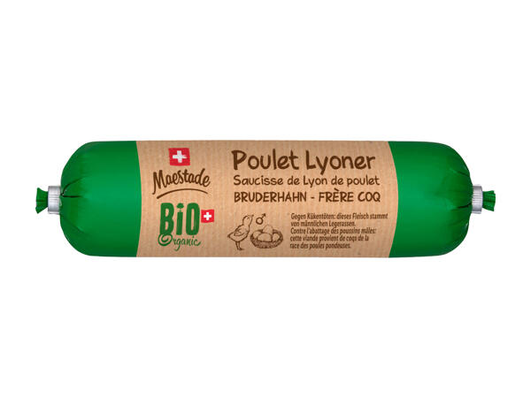 Salsiccia di Lione di pollo "Bruderhahn"