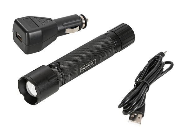 Lampe torche à LED avec batterie externe