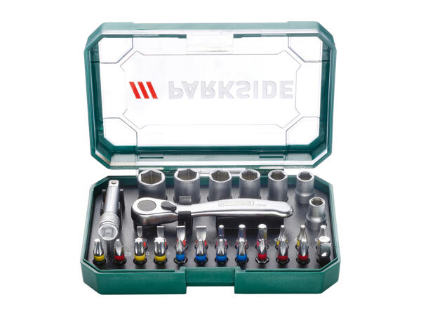 Parkside Bit Set / Ratchet Bit and Socket Set