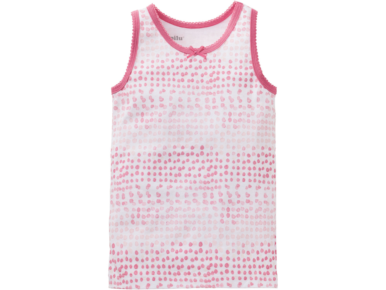 Girls' Vests, 3 pieces
