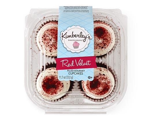 Kimberley's Bakeshoppe 
 Filled Cupcakes Red Velvet or Vanilla