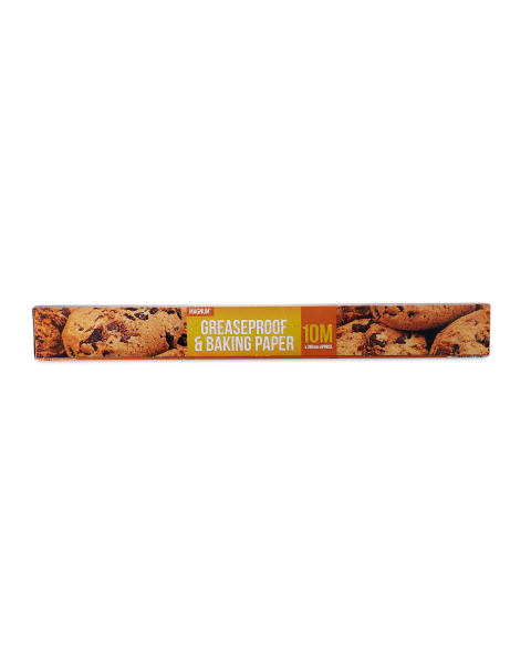 10m Greaseproof & Baking Paper