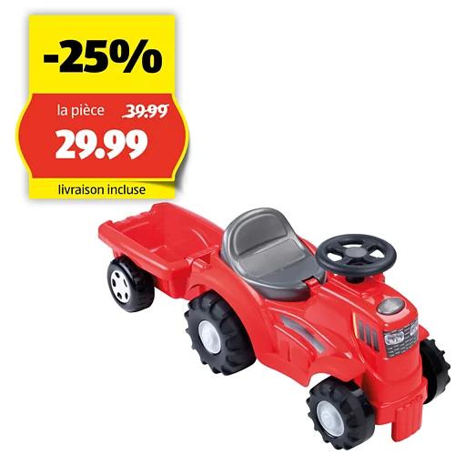 ÉCOIFFIER Tracteur autoporté, rouge