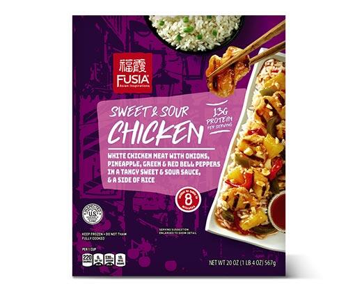Fusia Asian Inspirations 
 Mongolian Beef or Sweet & Sour Chicken Skillet