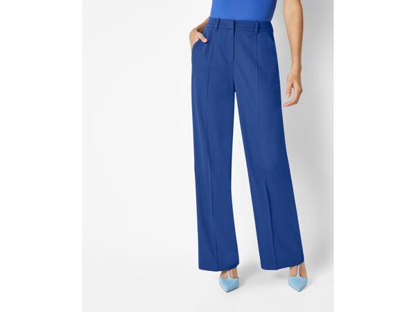 Ladies' wide leg trousers