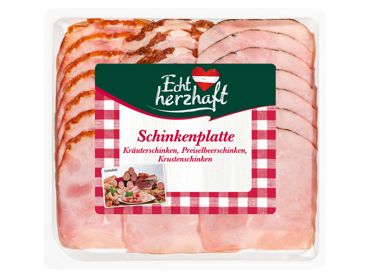 ECHT HERZHAFT Schinkenplatte