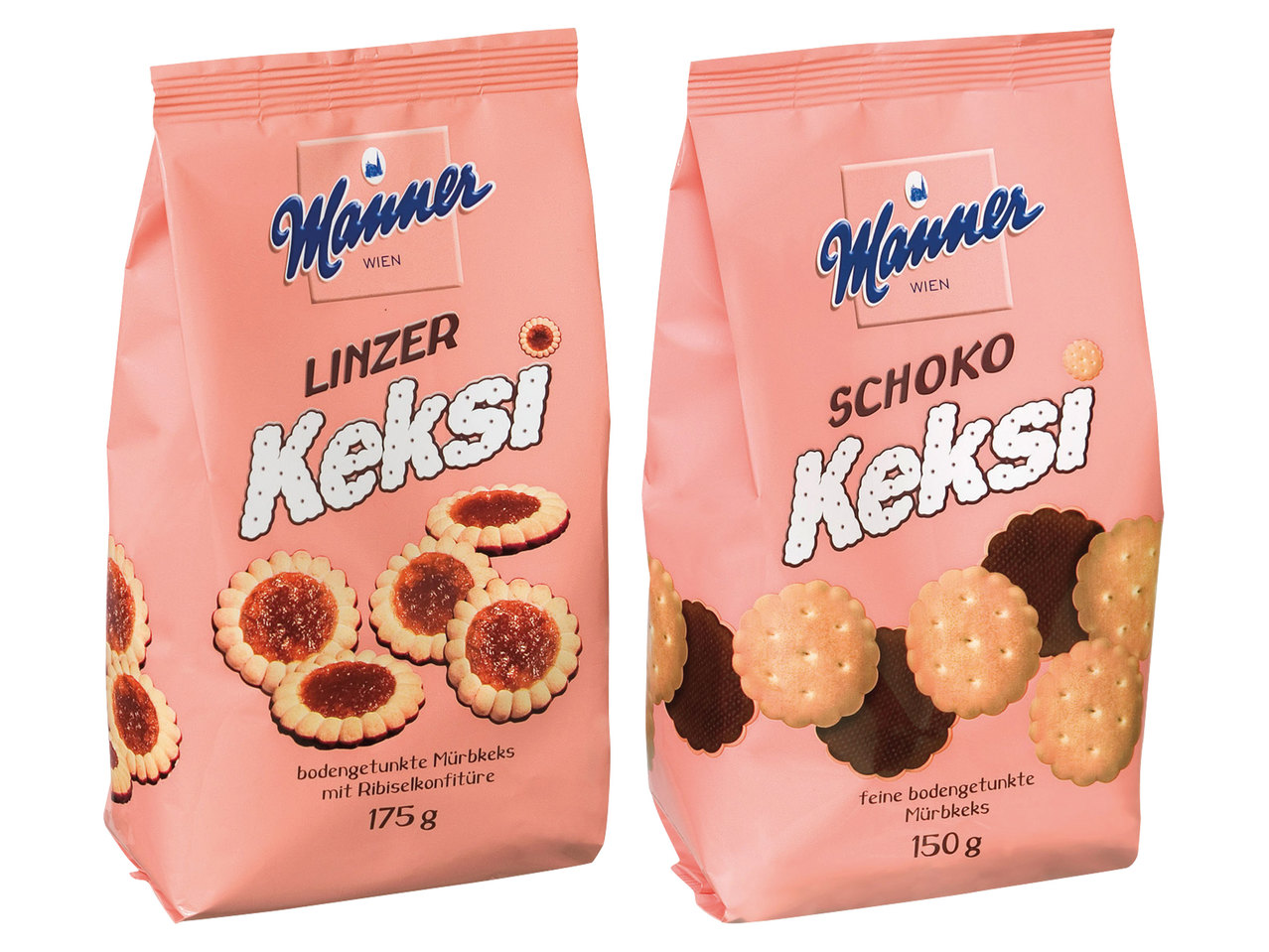 MANNER Linzer- oder Schoko-Keksi
