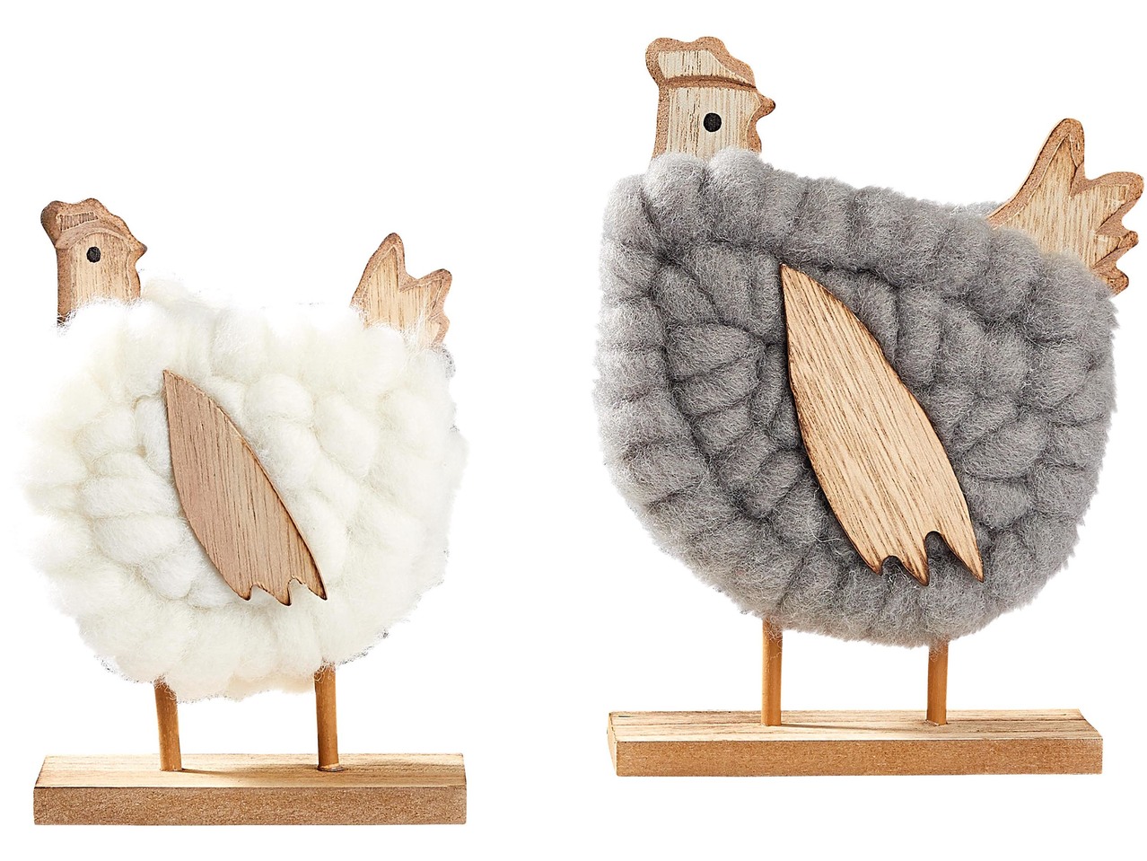 Wooden and Felt Easter Decorations