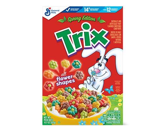 General Mills Trix Flowers or Lucky Charms Berry Swirl