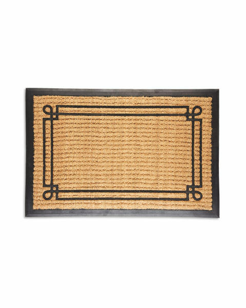 Crosshatch Rectangle Rib Jumbo Mat