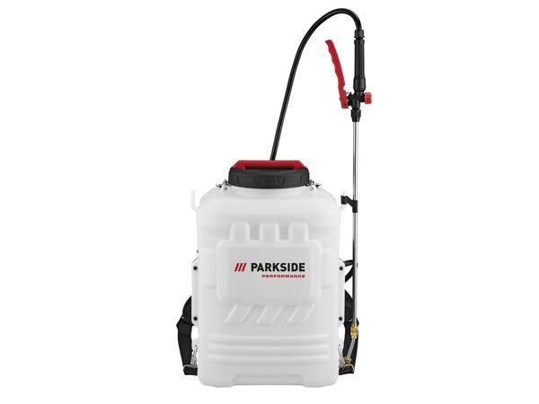 Cordless backpack pressure sprayer, 16l