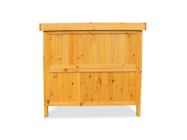 Zahradní skříň s pracovní plochou