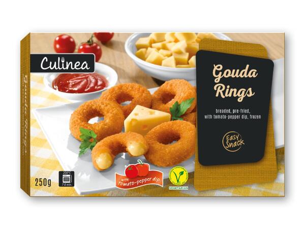 CULINEA Mozzarella Sticks, Chilli Cheese Nuggets eller goudaringe