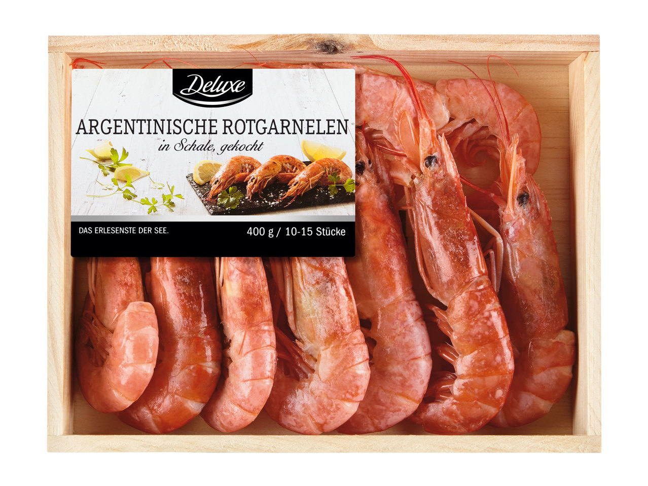DELUXE Argentinische Rotgarnelen