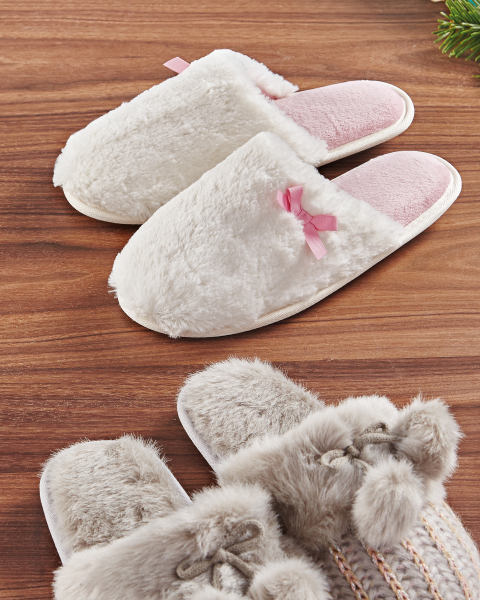 Avenue Ladies Luxury Plush Slippers