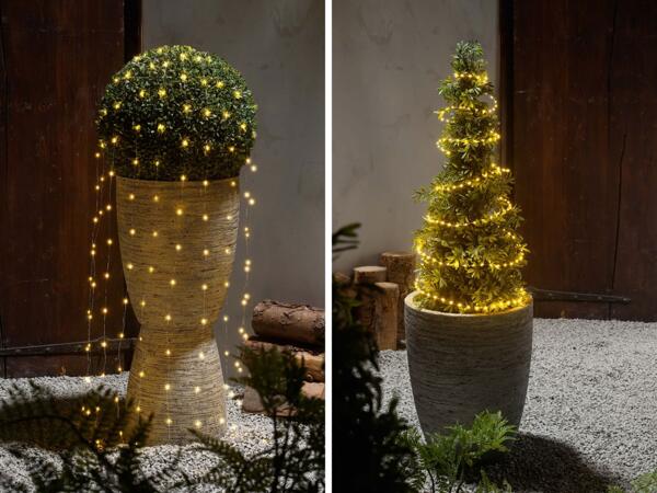 Luci a LED con effetto cascata/​ghirlanda luminosa a LED