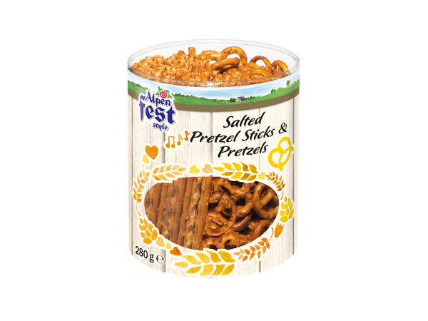 Salted Pretzel Sticks & Pretzels