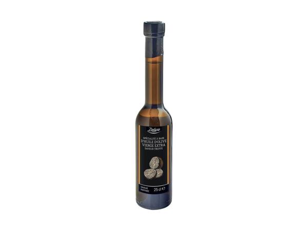Spécialité à base d'huile d'olive vierge extra saveur truffe