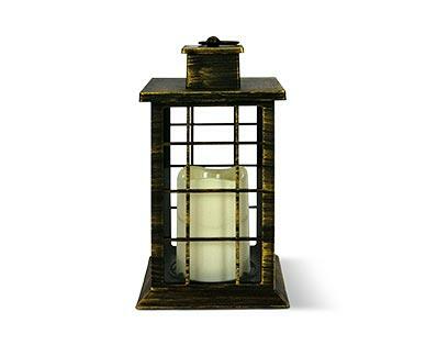 Huntington Home Fall Flameless Candle Lantern