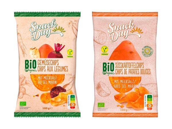 Chips de légumes bio