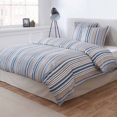 Housse d'édredon en satin XXL, 2 pers.
