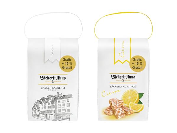 Läckerlis de Bâle Läckerli Huus
