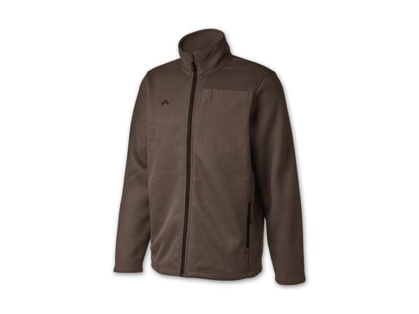 Damen/Herren Strickfleecejacke