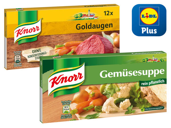 Knorr Goldaugen oder Gemüsesuppe