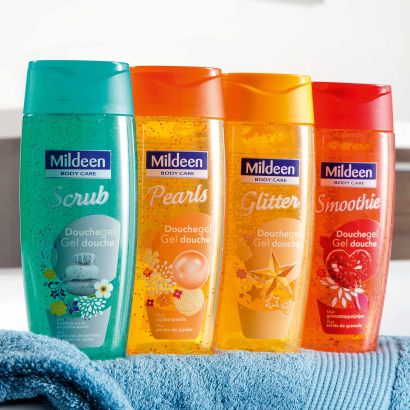 Parelende aromadouchegel
