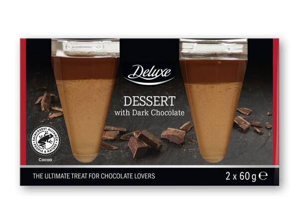 Dessert i glas