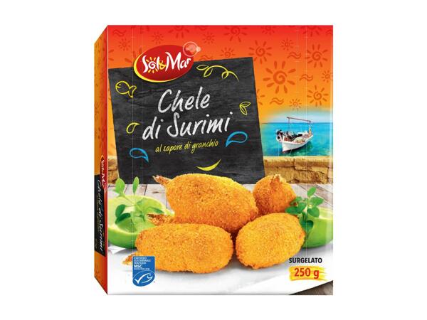 Surimi claws