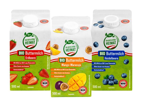 Buttermilch mit Frucht