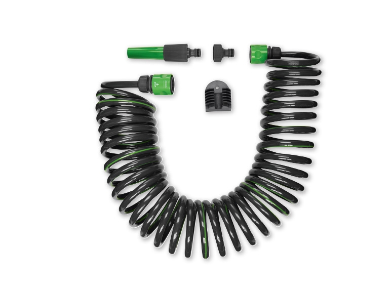 Florabest Coil Garden Hose Set