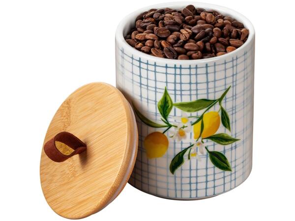Ceramic storage jar