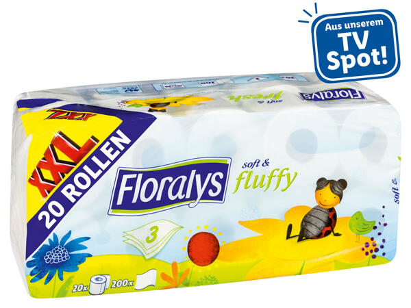 Toilettenpapier 20x 200 Blatt