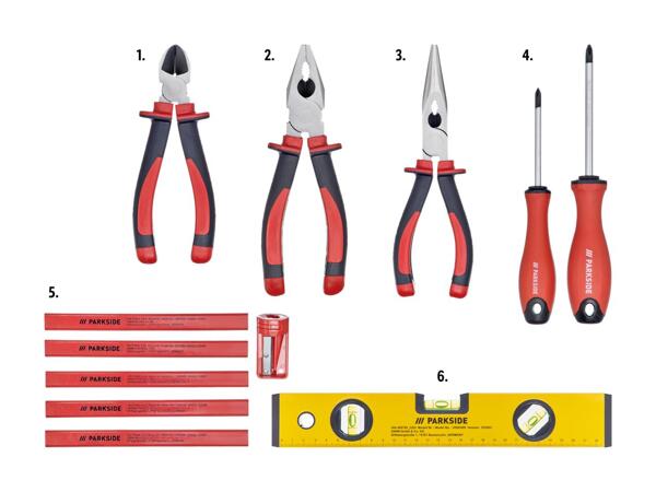 Assortiment d'outils