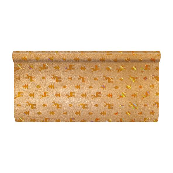 Glitter hologram gavepapir