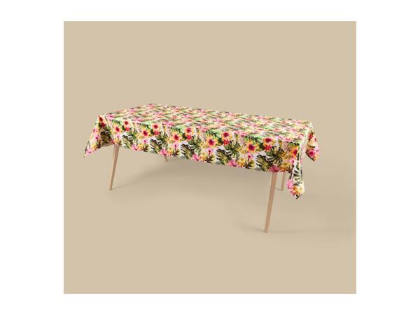 Tablecloth With Floral Pattern