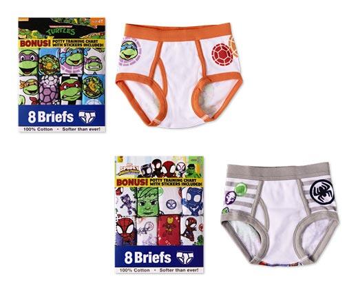 Children's Character Underwear