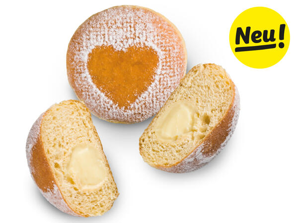 Bourbon Vanillekrapfen gezuckert