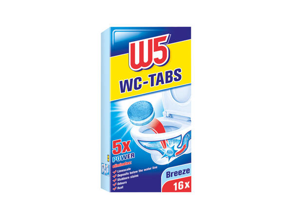 TABLETY K ČIŠTĚNÍ WC