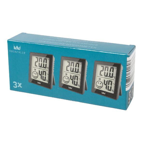 KRONTALER(R) 				Thermische hygrometer, 3 st.