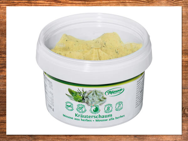 Mousse alle erbe aromatiche