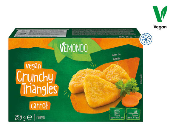 Vemondo Vegan or Vegetarian Crunchy Triangles
