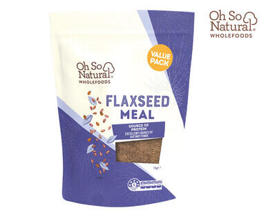 Oh So Natural Flaxseed Meal 1kg - Aldi - Australia - Specials archive