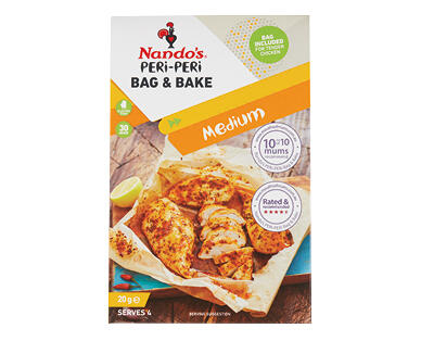 Nando's Peri-Peri Bag & Bake Medium 20g