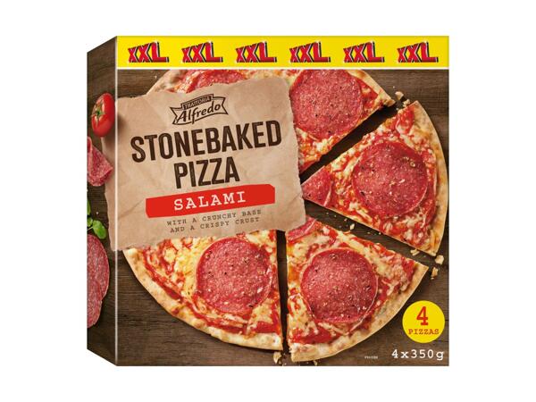 XXL Stonebaked Salami Pizza